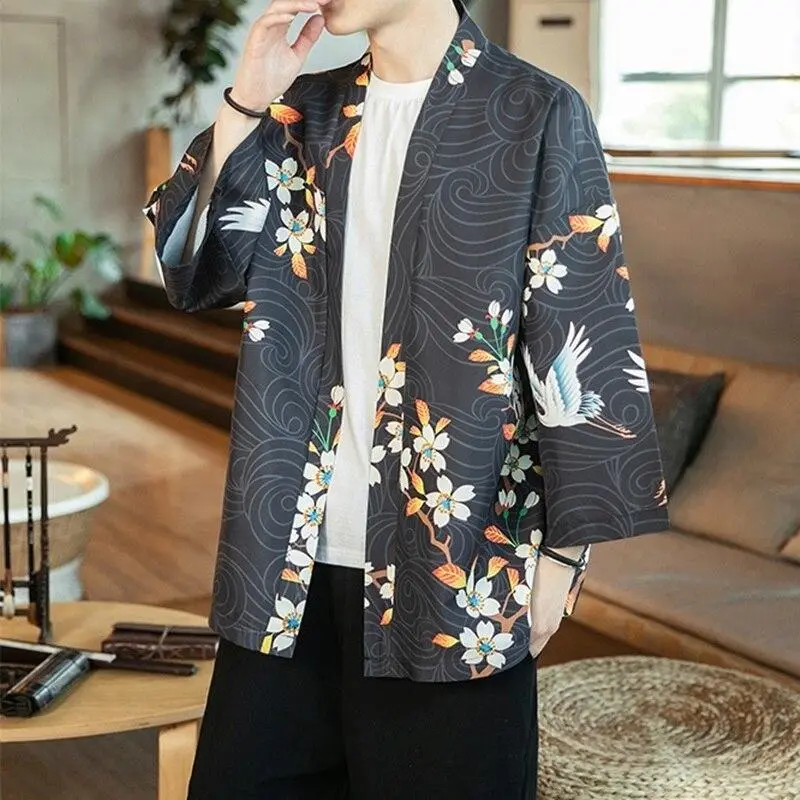 Veste Kimono Soleil Japonais 'Édition Kaïto' - Image 2