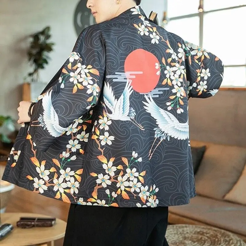 Veste Kimono Soleil Japonais 'Édition Kaïto' - Image 3