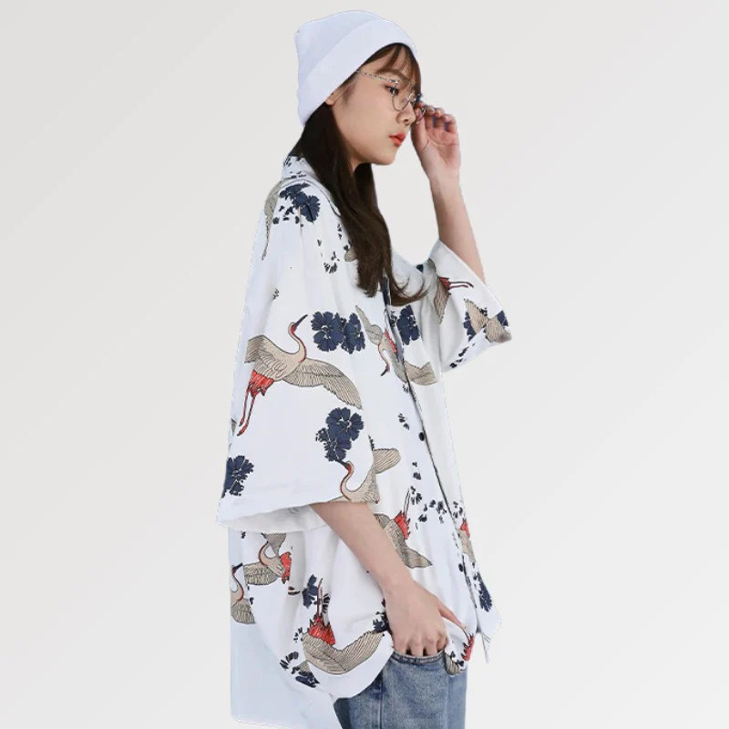 Veste Longue Kimono Femme 'Okariya' - Image 3